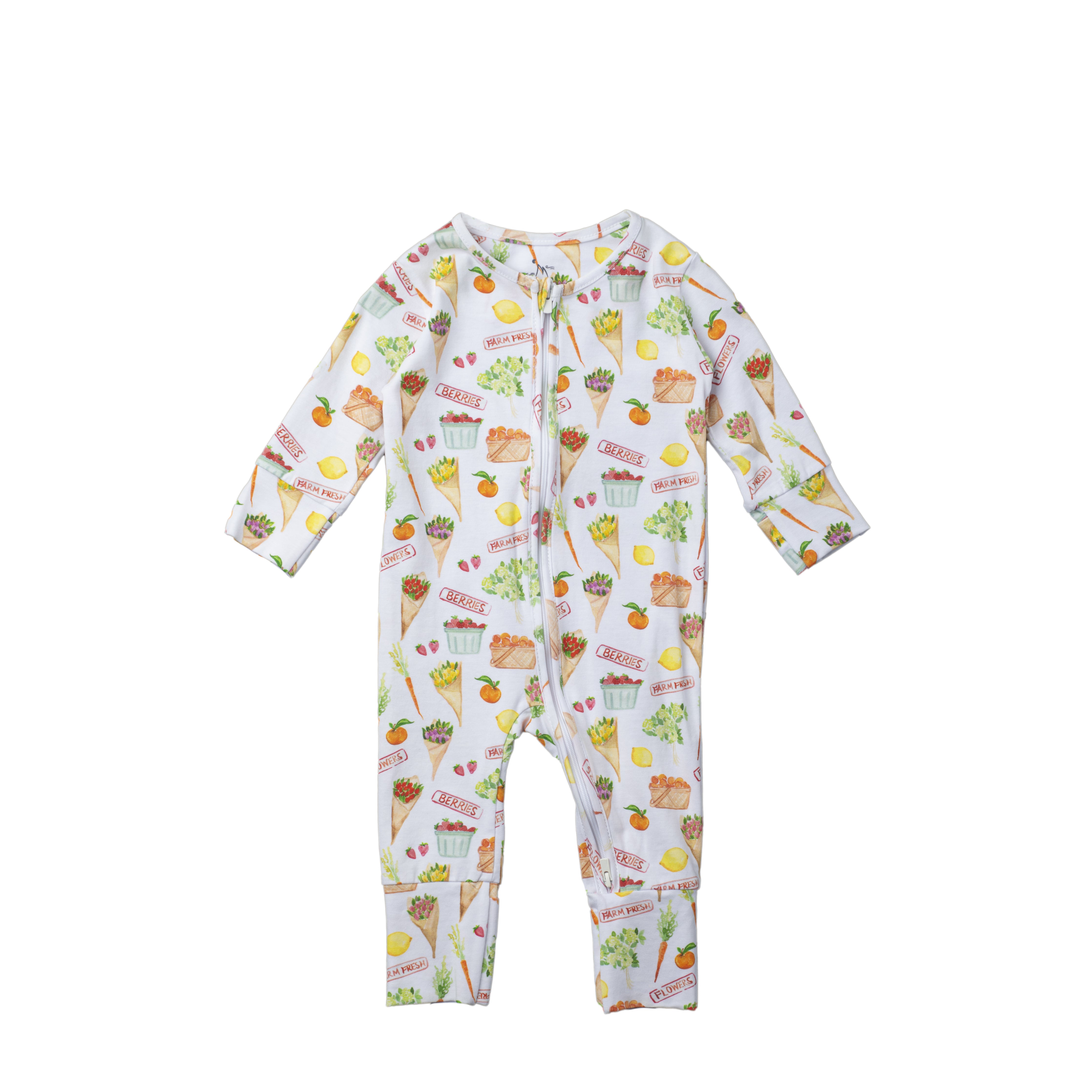 Dual zipper online onesie